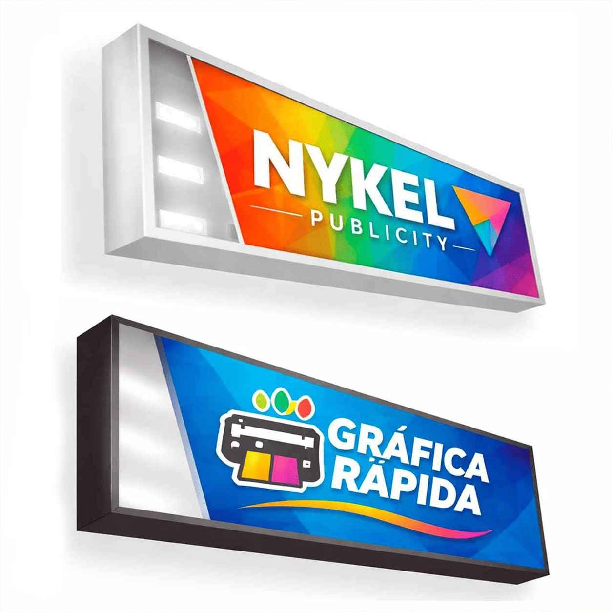 Banner lona traslucida publicitaria