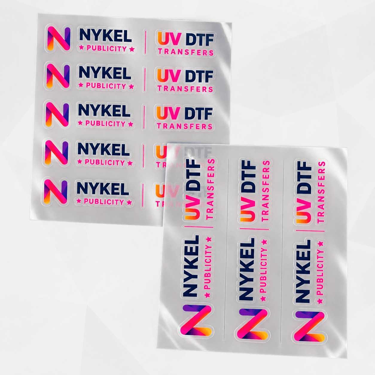 UV DTF personalizado A4 (sticker)