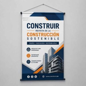 Pendón publicitario – tubo PVC