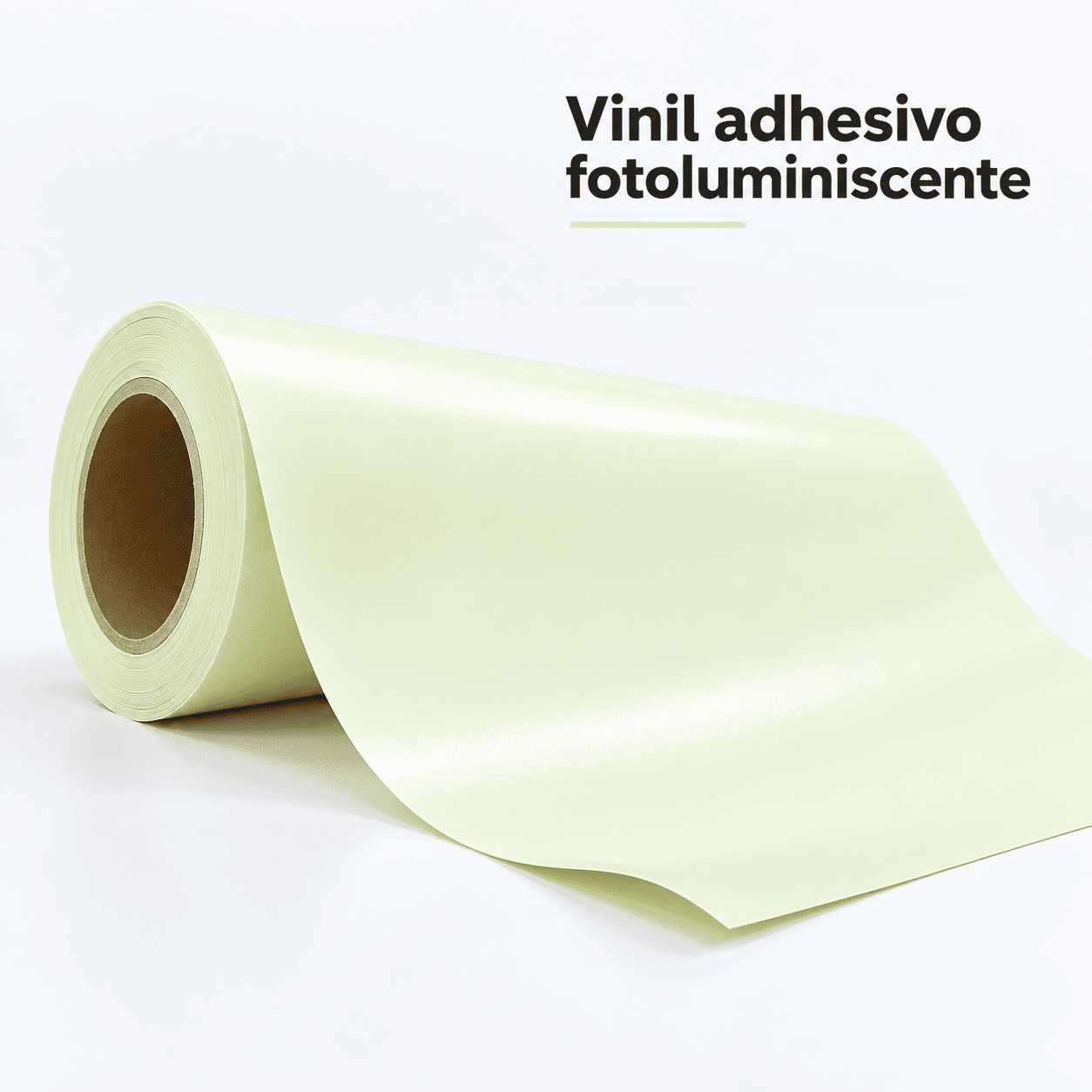 Vinil adhesivo impreso fotoluminiscente 5 horas