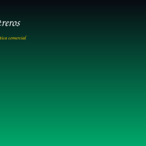 Letrero comercial base